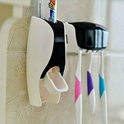 Automatic toothpaste dispenser - toothbrush holder - bathroom accessoriesBadkamer & Toilet