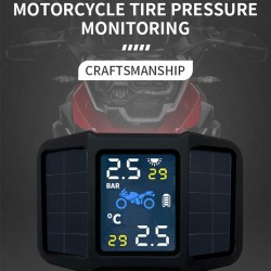 Motorcycle - Tire Pressure Monitoring System - 2 External Sensor - Real-time DisplayInstrumenten
