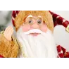 Kerstdecoratie - Kerstman - mini stoffen popKerstmis