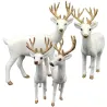 Kerstdecoratie - wit rendier - hertKerstmis