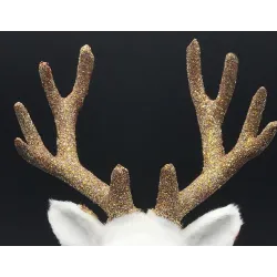 Kerstdecoratie - wit rendier - hertKerstmis