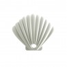 Seashell geformte Aufbewahrungstasche für Gesichts-/Mundmasken - Silikontasche