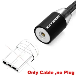 LED Magnetic USB Cable - Fast Charging - Type C - Micro USB - iOSKabels