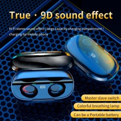 Bluetooth 5.0 - Earphones - 3000mAh - Charging Box - Wireless Headphone - 9D Stereo