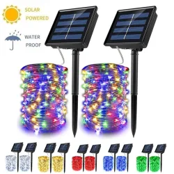 Christmas Decorations - Solar String - Fairy Lights - WaterproofVerlichting