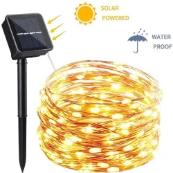 Christmas Decorations - Solar String - Fairy Lights - WaterproofVerlichting