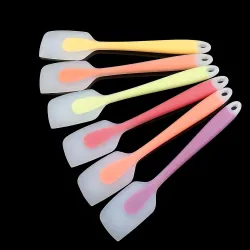 Baking Tool - Transparent - Silica Gel - Cake ScraperBakvormen