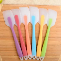 Baking Tool - Transparent - Silica Gel - Cake ScraperBakvormen
