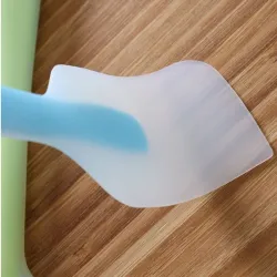 Baking Tool - Transparent - Silica Gel - Cake ScraperBakvormen