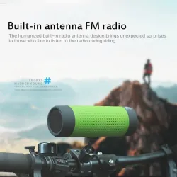 Multifunctional Bluetooth bicycle speaker - with flashlightBluetooth speakers