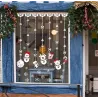 Kerstdecoratie - raamstickersKerstmis
