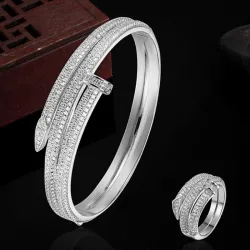 Gold-color Bracelet - Love BanglesArmbanden