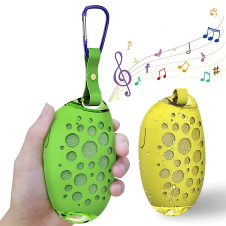 MG X1 - mini mango - bluetooth speaker - waterproof - met metalen haakjeBluetooth Luidsprekers