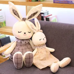 Konijn met lange oren - knuffel - pop - 45cm - 70cm - 90cmKnuffels
