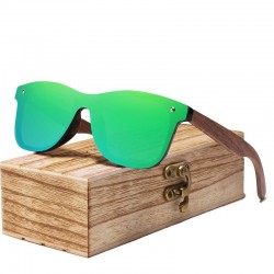 Polarized sunglasses - walnut wood - UV400 - unisexSunglasses