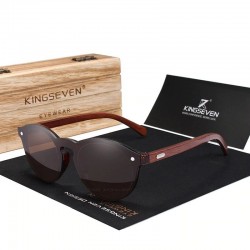 Houten zonnebril - handgemaakt - UV400 - unisexZonnebrillen