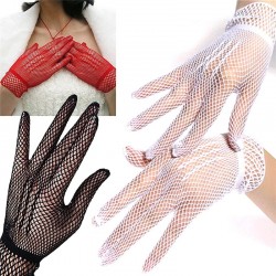 Fishnet Handschuhe - dünne Nylon Spitze - UV-beständig