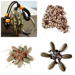 Chinese knoop - Bodhi - sleutelhangerSleutelhangers