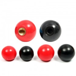 Red Black Copper - Ball Lever Knob - 2pcsBallen