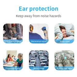 Soft - Sponge Earplugs - 30/60 pairsSlapen