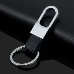 Custom Lettering - Keyring - GreySleutelhangers
