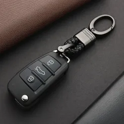 Leather Rope - Car - KeyChainSleutelhangers