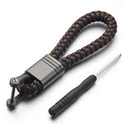 Leather Rope - Car - KeyChainSleutelhangers