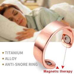 Anti Snoring Device - Adjusted Ring - Magnetic TherapySlapen