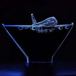Air Plane Lamp - 3D Light - LED - 7 ColorsVerlichting