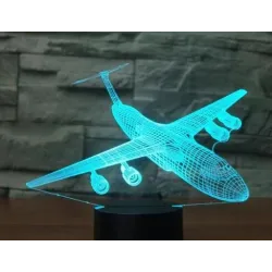 Air Plane Lamp - 3D Light - LED - 7 ColorsVerlichting