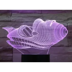 Air Plane Lamp - 3D Light - LED - 7 ColorsVerlichting