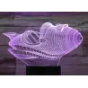 Air Plane Lamp - 3D Light - LED - 7 ColorsVerlichting
