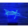 Air Plane Lamp - 3D Light - LED - 7 ColorsVerlichting