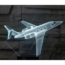 Air Plane Lamp - 3D Light - LED - 7 ColorsVerlichting