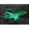 Air Plane Lamp - 3D Light - LED - 7 ColorsVerlichting