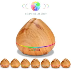 Remote Control - Air - Aroma - Ultrasonic Humidifier - LED LightsHumidifiers
