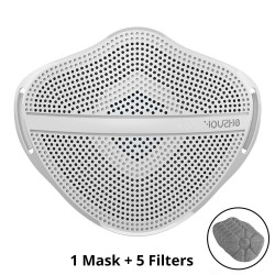 Camouflage - Respirator Face Mask - Silicone - 1pcMondmaskers
