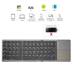 Mini - Folding - Keyboard - Bluetooth - Wireless KeypadToetsenborden