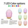 Buddha head - air humidifier - diffuser - night lamp - LED - 100mlHumidifiers