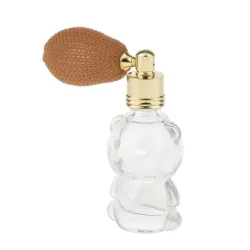 8ml Glass - Perfume Bottle - Refillable - Bear ShapedPerfumes
