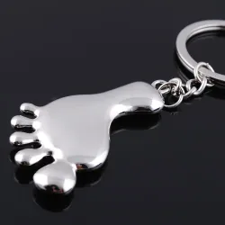 Silver Feet - KeychainSleutelhangers