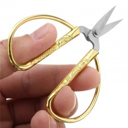 Gold Sewing Scissors - Embroidery - Needlework