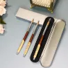 Acrylic Nail Brush - Wood HandleBorstels