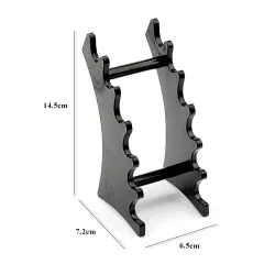 Nail Art - Brush Holder - Black - WhiteApparatuur