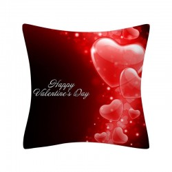 Red hearts - Valentine's Day - cushion cover - 45 * 45 cmValentine's day