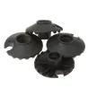 Rubber mud basket - for hiking sticks - 4cm - 4 piecesSurvival tools
