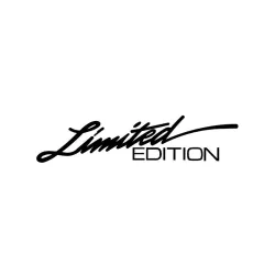 Limited Edition - vinyl autostickerStickers