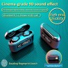 G40 TWS - Bluetooth-oortelefoon - 9D-geluid - waterdichte hoofdtelefoon met microfoon