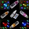 Acryl kristal LED lamp - RGB - E27 - E14 - AC85 - 265VE14