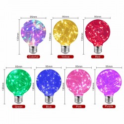 LED - RGB - E27 - 110V 220V - Edison-lamp - ontwerp met decoratieve dradenE27
